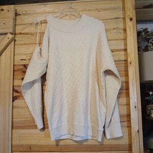 Gee Gee Beige Sweater Size Small